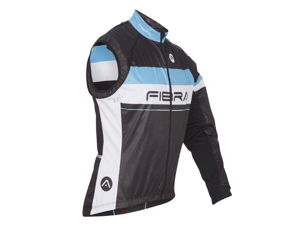 FIBRA Elite Bike Jacket Slv.off Sort S Sykkeljakke med avtagbare ermer 