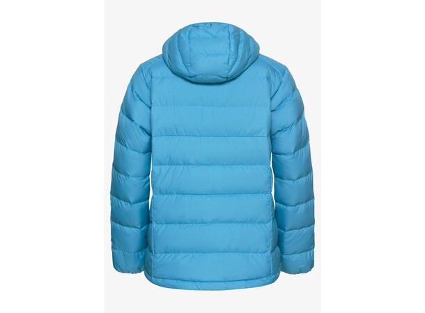 JW Ather Down Hoody W Rds Lys blå XS Jack Wolfskin Dunjakke til dame 