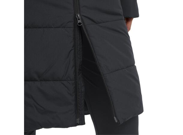 JW Deutzer Coat W Sort XS Jack Wolfskin Varm Lang Dame Parkas 