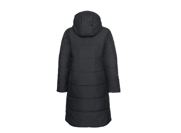 JW Deutzer Coat W Sort XS Jack Wolfskin Varm Lang Dame Parkas 