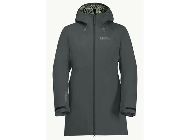 JW Heidelstein Ins Jkt W Grønn S Jack Wolfskin Skalljakke til dame 
