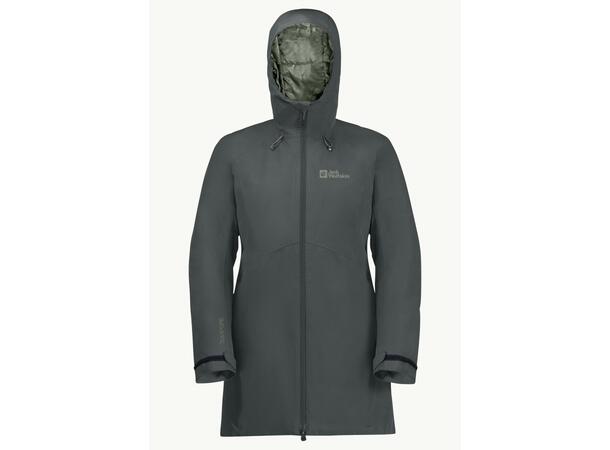 JW Heidelstein Ins Jkt W Grønn S Jack Wolfskin Skalljakke til dame 