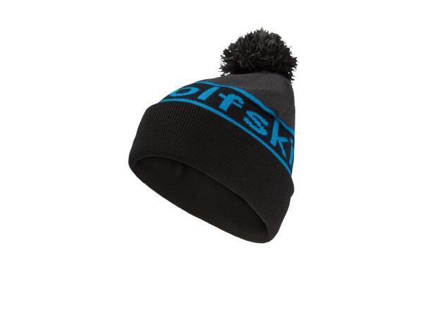 JW Jack Beanie Sort M Jack Wolfskin Strikket lue med dusk 