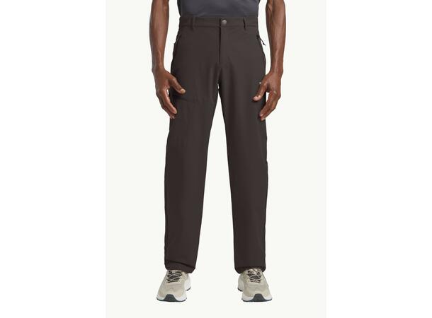 JW Pico Trail Pants M Mørk grå 50R Jack Wolfskin turbukser for menn 
