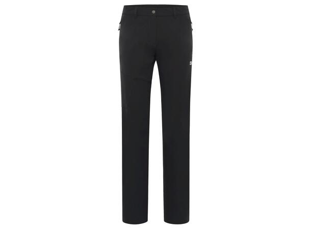 JW Pico Trail Pants W Sort 44R Jack Wolfskin Turbukse til dame 
