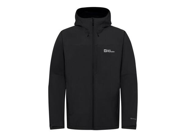 JW Tempest 2L Jkt M Sort S Jack Wolfskin Skalljakke 