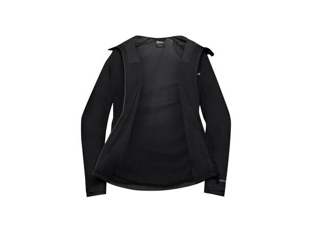 JW Tempest 2L Jkt M Sort S Jack Wolfskin Skalljakke 