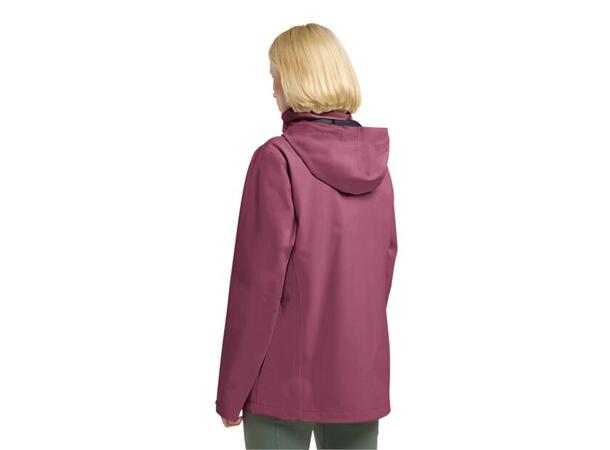 JW Trailtime 2L Jkt W Burgunder XS Jack Wolfskin Skalljakke til dame 