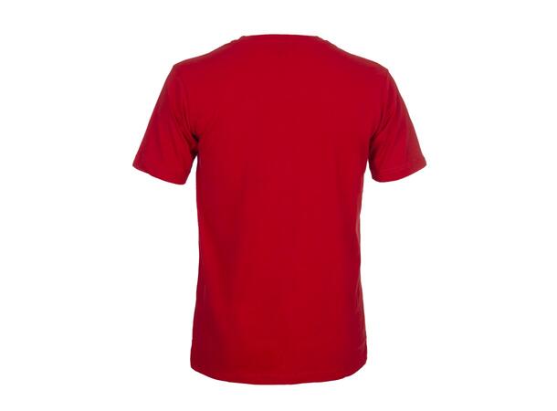 UMBRO Basic Tee jr Rød 116 Rundhalset t-skjorte i bomull 