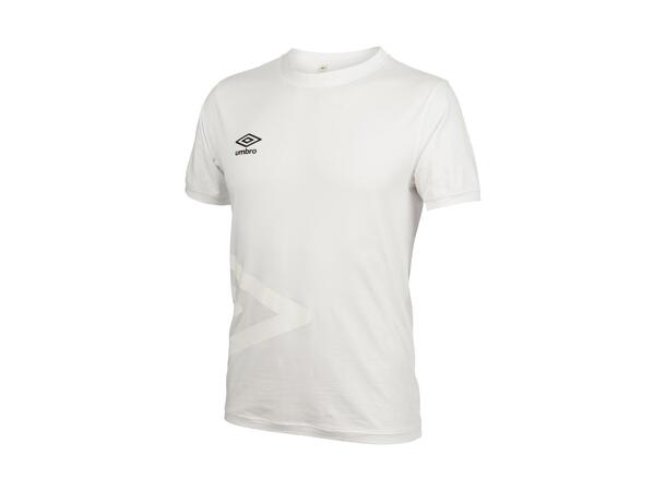 UMBRO Boston Tee Hvit S T-skjorte med rund hals 