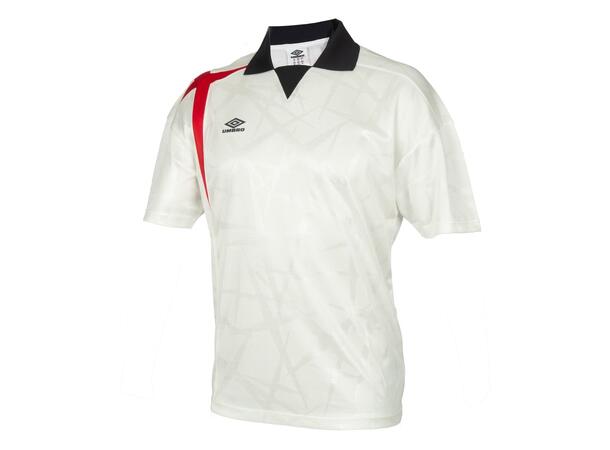 UMBRO Boxy Football Shirt Hvit XS Retro fotballskjorte 