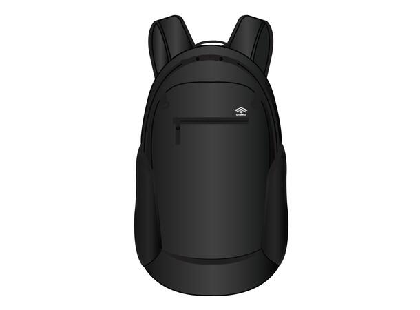 UMBRO Club Backpack Sort 35L Ryggsekk med ballnett 35L 