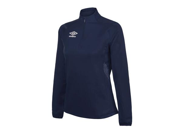 UMBRO Liga Half zip W Marine 36 Treningsgenser med glidelås i hals 