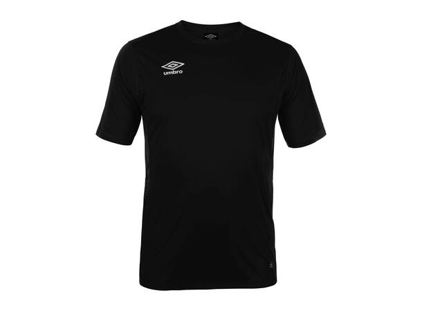 UMBRO Liga SS Jersey jr Sort 116 Spillertrøye i resirkulert kvalitet JR 