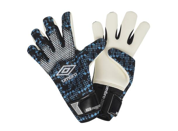UMBRO Neo Premier Glove Dps Sort 8 Keeperhanske med støtte 
