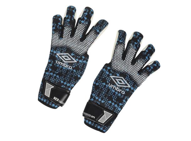 UMBRO Neo Premier Glove Dps Sort 8 Keeperhanske med støtte 