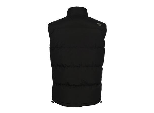 UMBRO Padded Vest Sort XS Vattert vest 