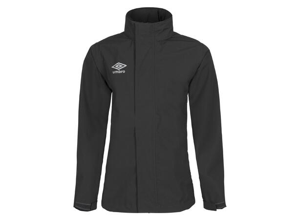 UMBRO Rain Jacket Jr Sort 128 Regnjakke til junior 