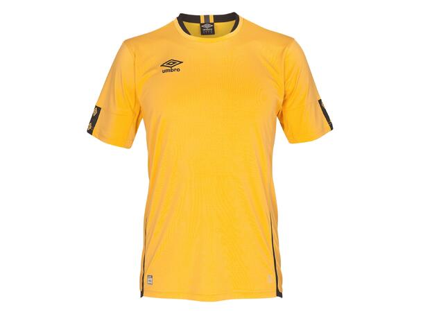 UMBRO UX Elite SS Jsy Gul/Sort XS Flott kortermet spillertrøye 