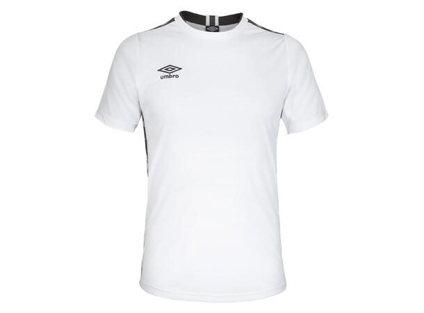 UMBRO UX Elite Trn Tee Hvit/Sort XS Teknisk trenings t-skjorte 