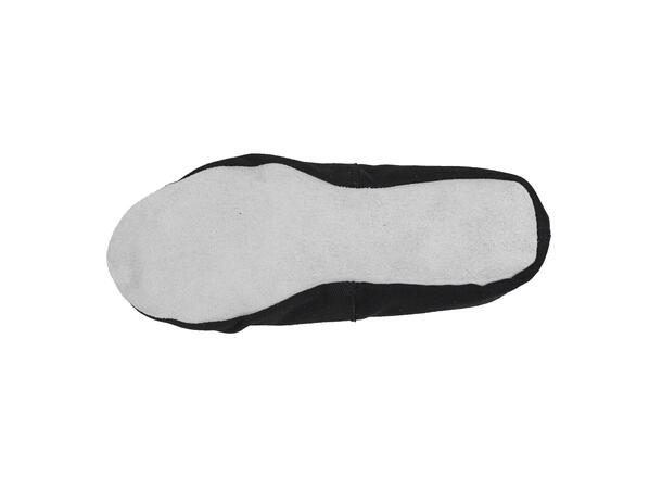 FIBRA Gymsko Sort 28 Gymsko i skinn med strikk 