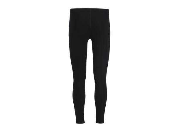 FIBRA Sync Long Tights Warm Jr Sort 128 varm tights med børstet innside 