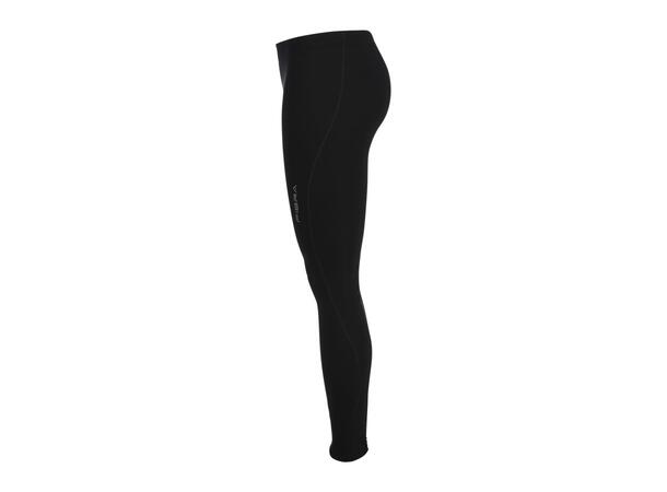 FIBRA Sync Long Tights Warm Jr Sort 128 varm tights med børstet innside 