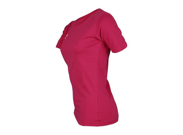 UMBRO Basic Tee W Rosa 36 Rundhalse t-skjorte i bomull 