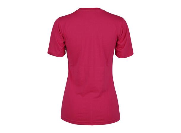 UMBRO Basic Tee W Rosa 36 Rundhalse t-skjorte i bomull 