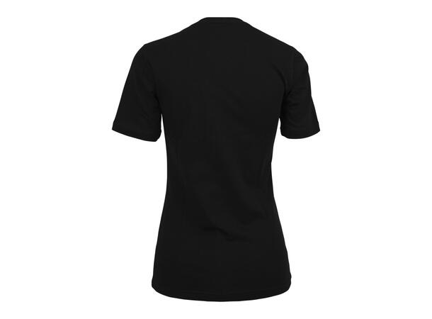 UMBRO Basic Tee W Sort 36 Rundhalse t-skjorte i bomull 