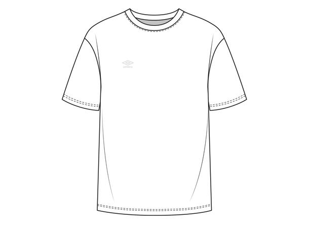 UMBRO Boston Tee Hvit S T-skjorte med rund hals 