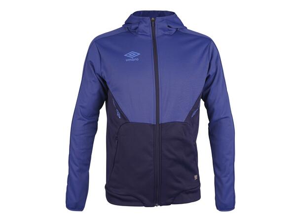 UMBRO Core Tech Hood Zip J Blå 128 Jakke med hette, i resirkulert polyester 