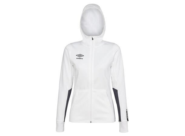 UMBRO Core Tech Hood Zip W19 Hvit 34 Hettejakke med glidelås til dame 