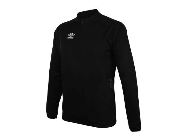 UMBRO Liga Half Zip jr Sort 116 Treningsgenser med glidelås til junior 