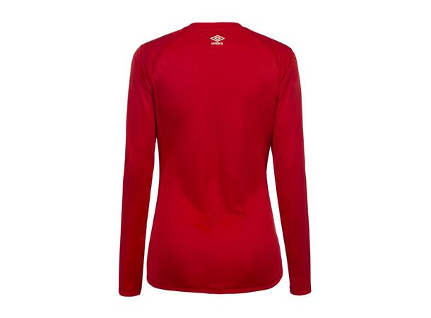 UMBRO Liga LS Jersey W Rød 34 Flott langermet spillertrøye til dame 