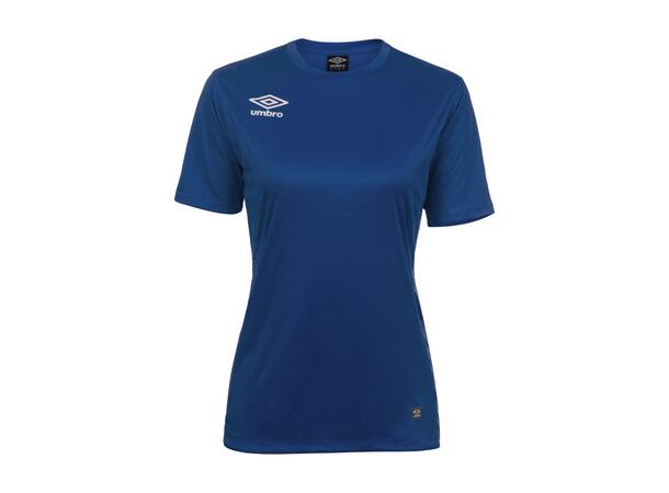 UMBRO Liga SS Jersey W Blå 36 Spillertrøye i resirkulert kvalitet dame 