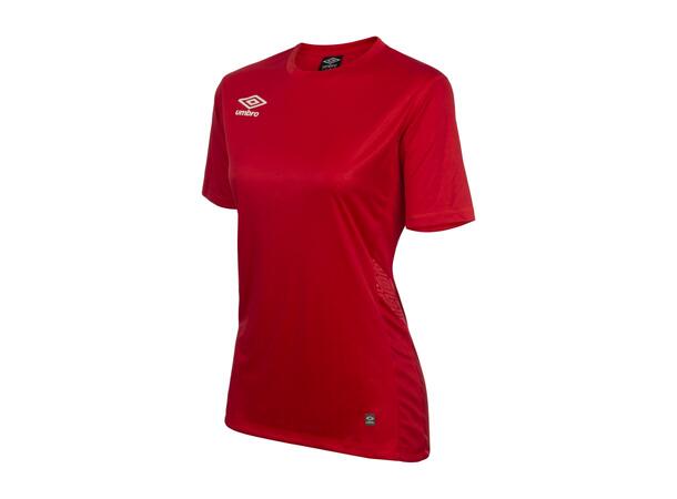 UMBRO Liga SS Jersey W Rød 40 Spillertrøye i resirkulert kvalitet dame 