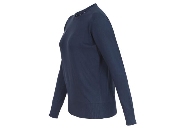 UMBRO Marie Knitted Sweat W Mørk blå 36 Tynn, finstrikket fritidsgenser 