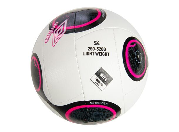 UMBRO Neo Swerve 290-320 Hvit/Rosa 4 Lettvektsball 
