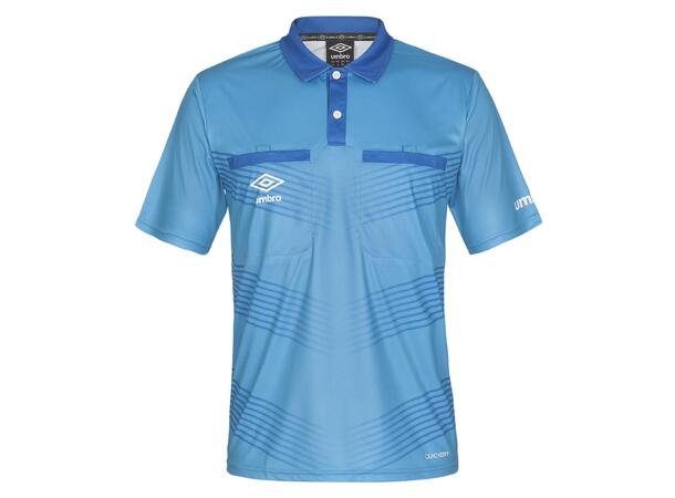 UMBRO Oliver Referee SS Jsy Lys blå XS Teknisk dommertrøye 