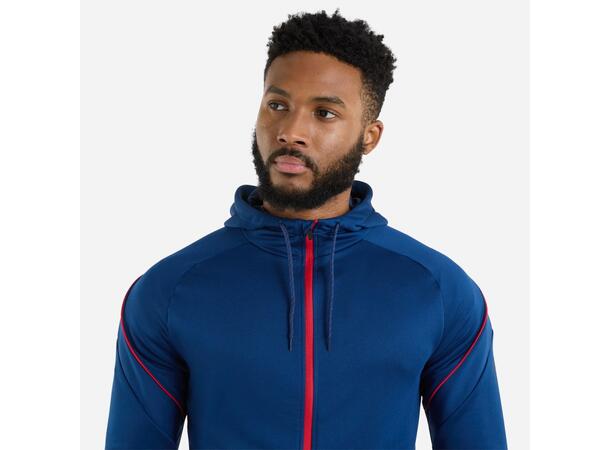 UMBRO Pro Tr FZ Hoodie Blå S Treningsjakke med hette 