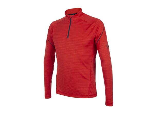 UMBRO Pro Tr Half Zip Top Rød S Treningsgenser med 1/4 glidelås 