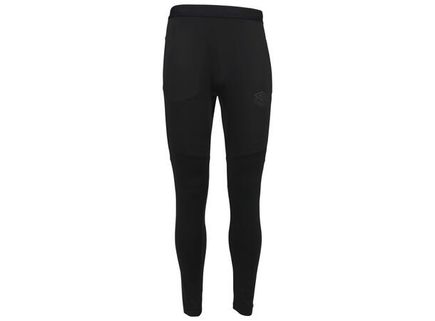 UMBRO Pro Tr Legging Sort M Hybridtights med kompresjonspanel 