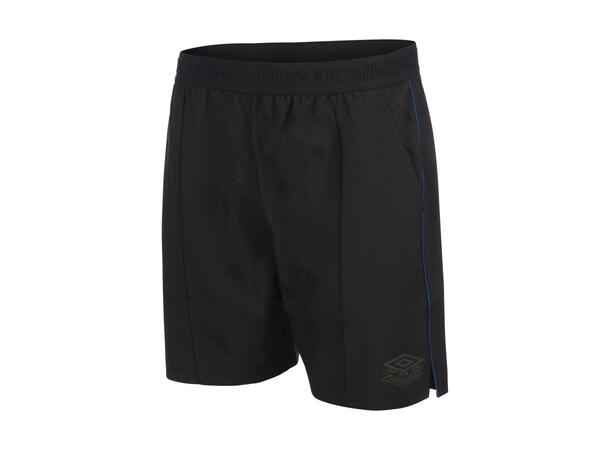 UMBRO Pro Tr Woven Short, Sort S Treningsshorts i vevd elastisk polyester 