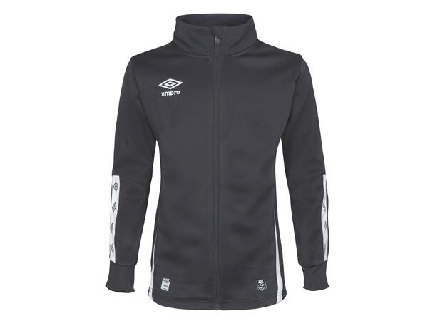 UMBRO UX Elite Track Jacket j Sort 128 Polyesterjakke med tøffe detaljer 