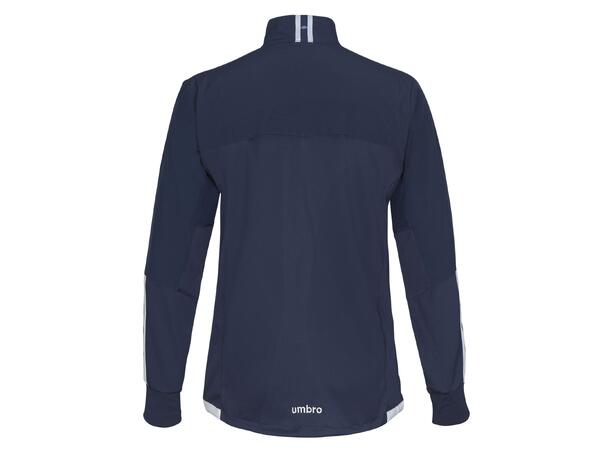 UMBRO UX Elite Trn Jkt jr Marine/Hv 128 Treningsjakke 