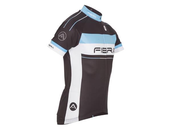FIBRA Elite Bike Ss Jersey jr Sort 128 Sykkeltrøye i pustende stretch 