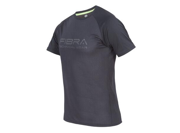 FIBRA Xtrm Tee Sort S Lett og luftig trøye med smal passform 