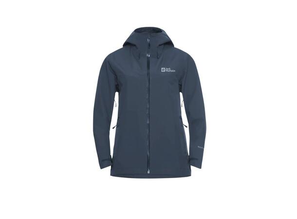 JW Highest Peak 3L Jkt W Marine XS Jack Wolfskin Skalljakke til dame 