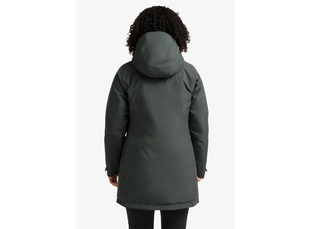 JW Icecape 2L Down Ins Jkt W Grønn XS Jack Wolfskin Lang Dunisolert Jakke dame 
